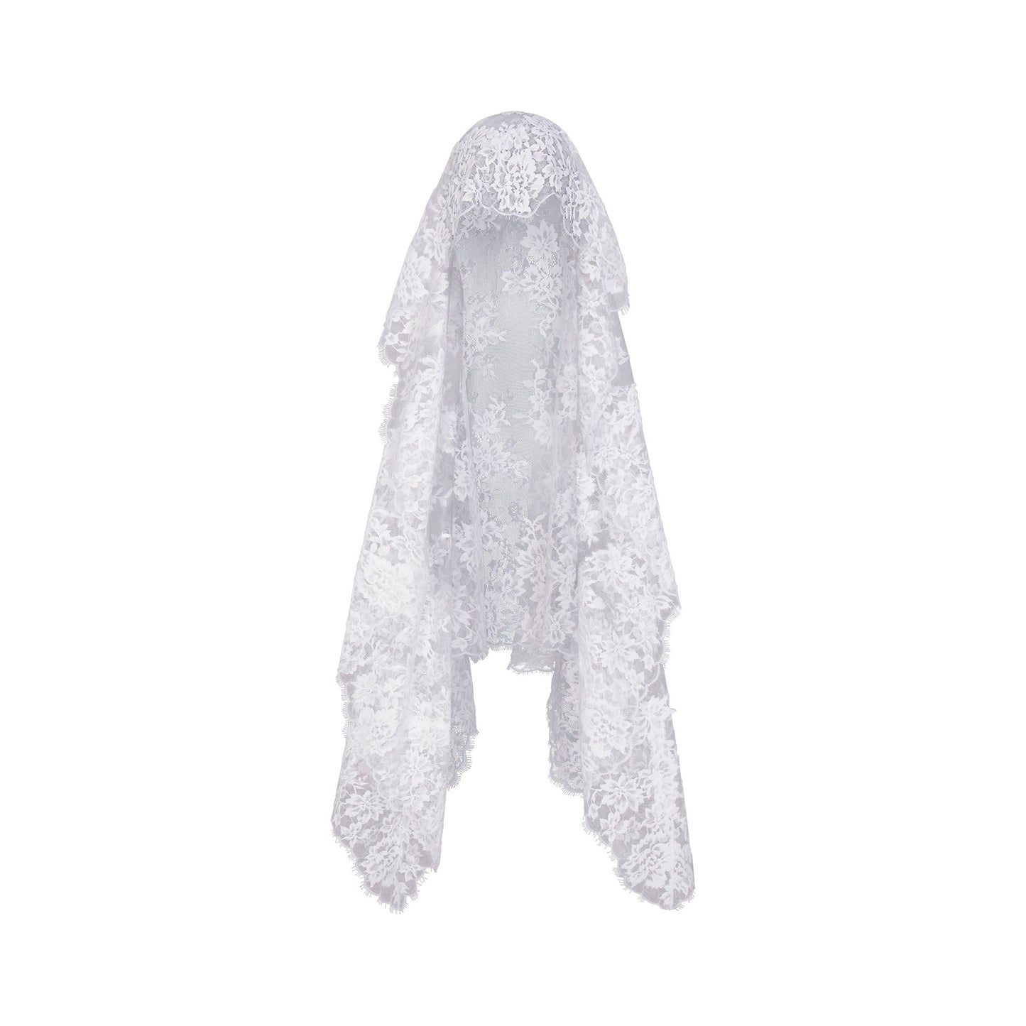 SKIMS LACE VEIL | SNOW