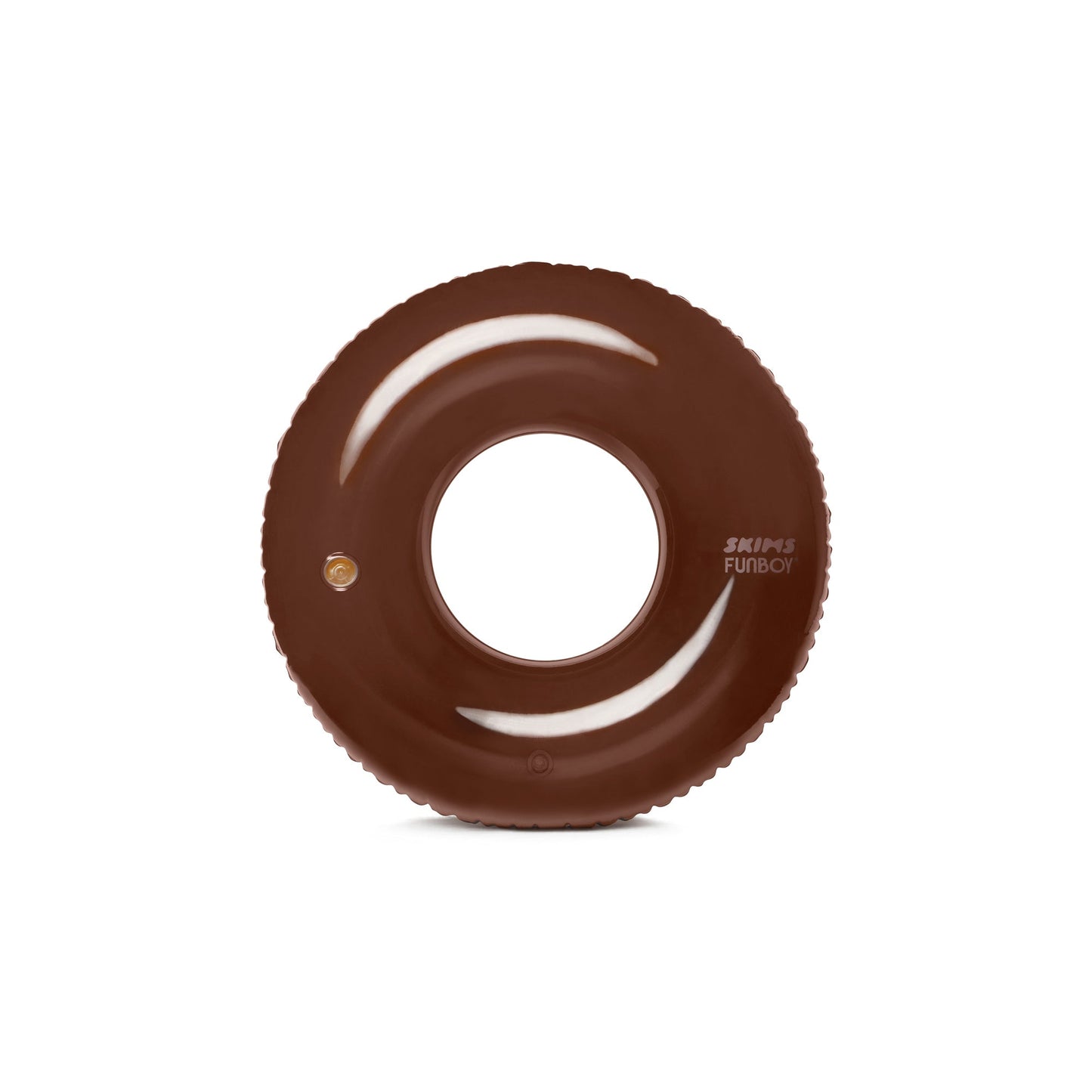 FUNBOY X SKIMS VINTAGE TUBE FLOAT | COCOA AND CLEAR