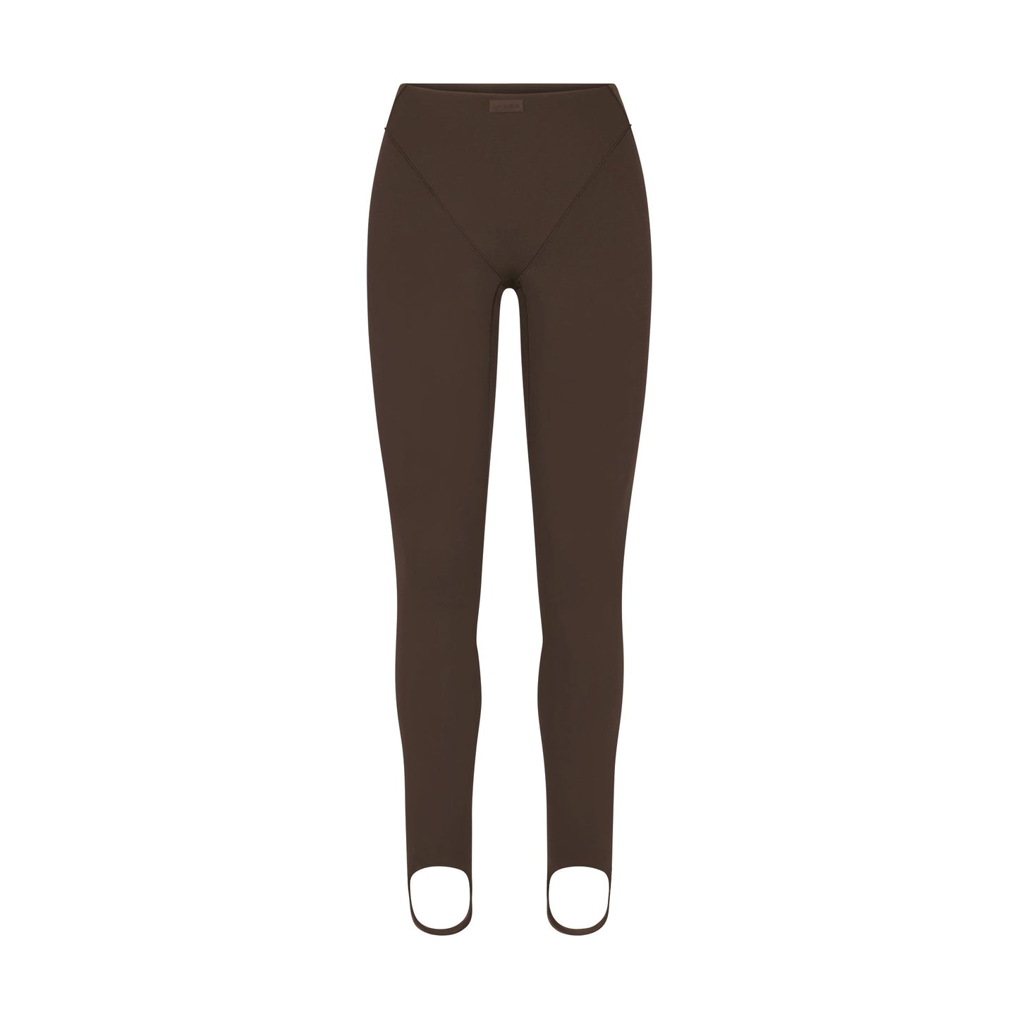 NikeSKIMS MATTE V-LINE STIRRUP LEGGING | DARK SEPIA