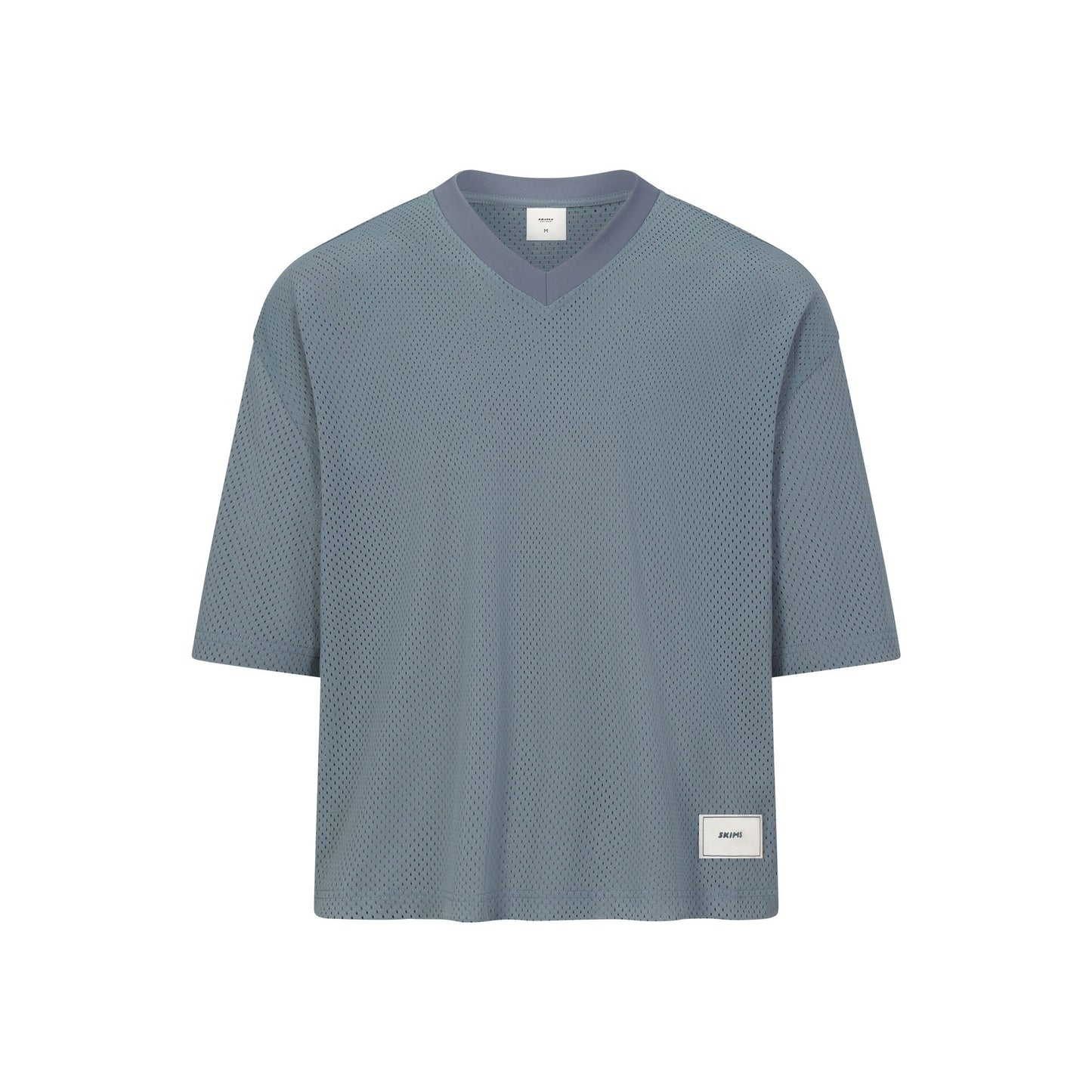 MESH APPAREL MENS CROPPED JERSEY | ZIRCON