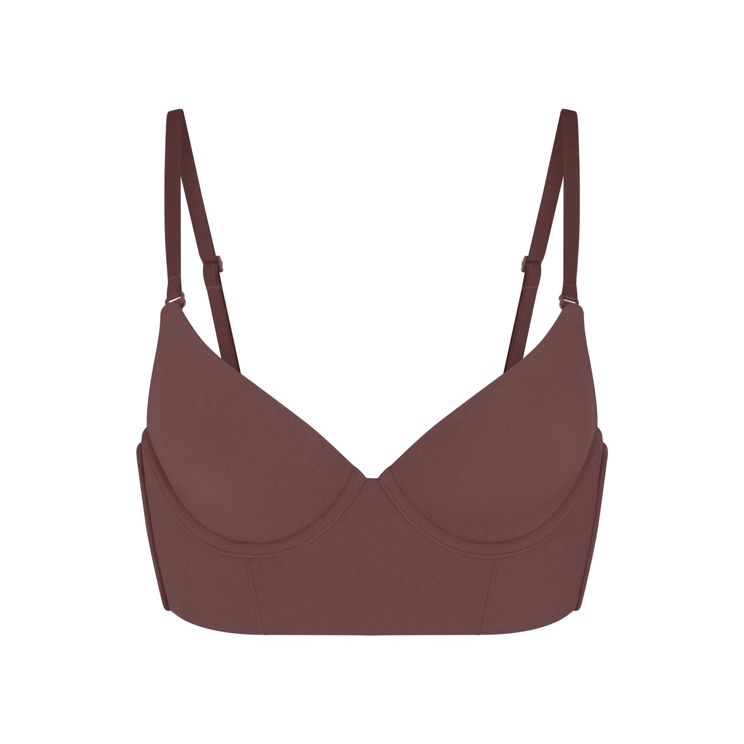 FITS EVERYBODY LOW BACK LONGLINE BRA | COCOA