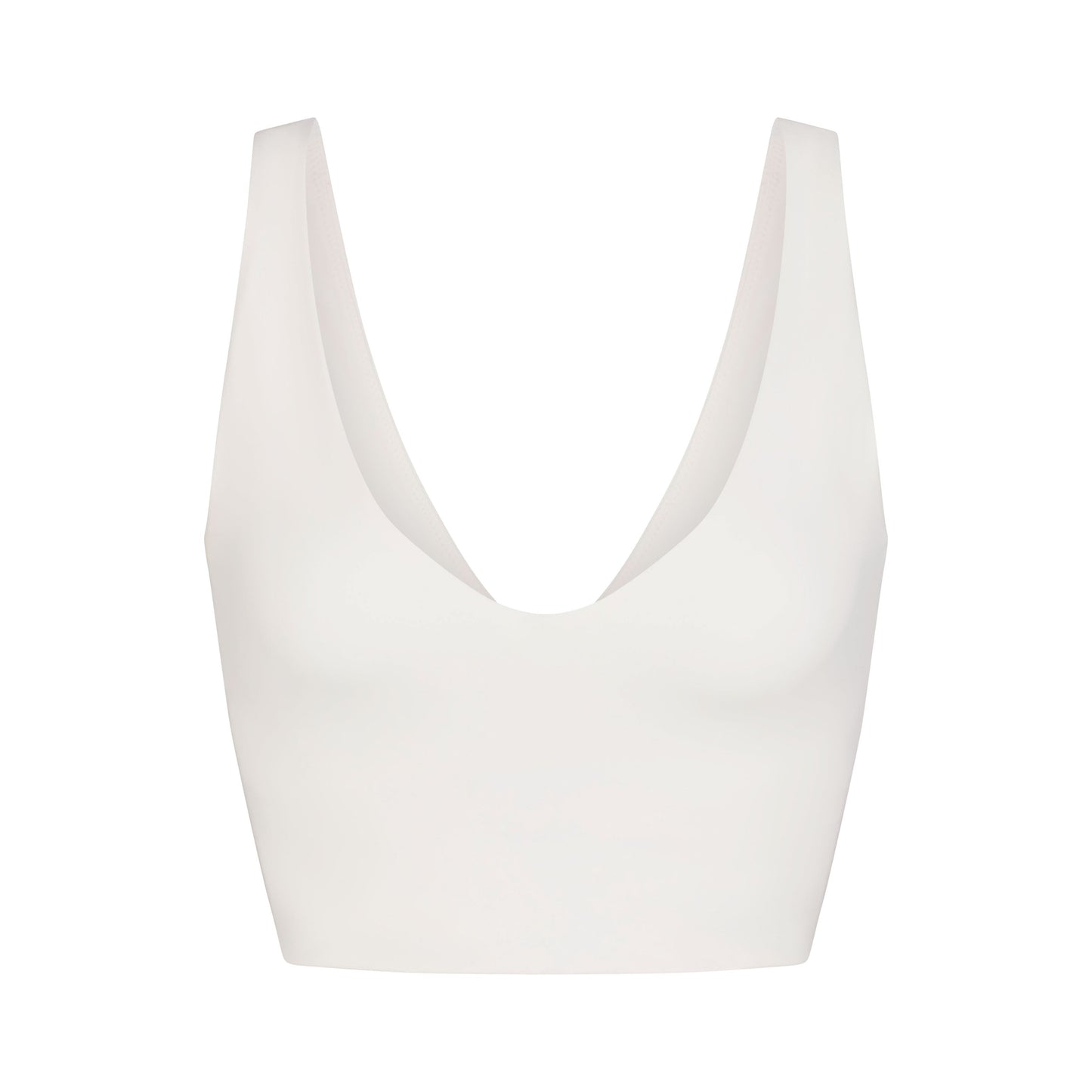 NikeSKIMS MATTE V-NECK BRA TOP | IVORY