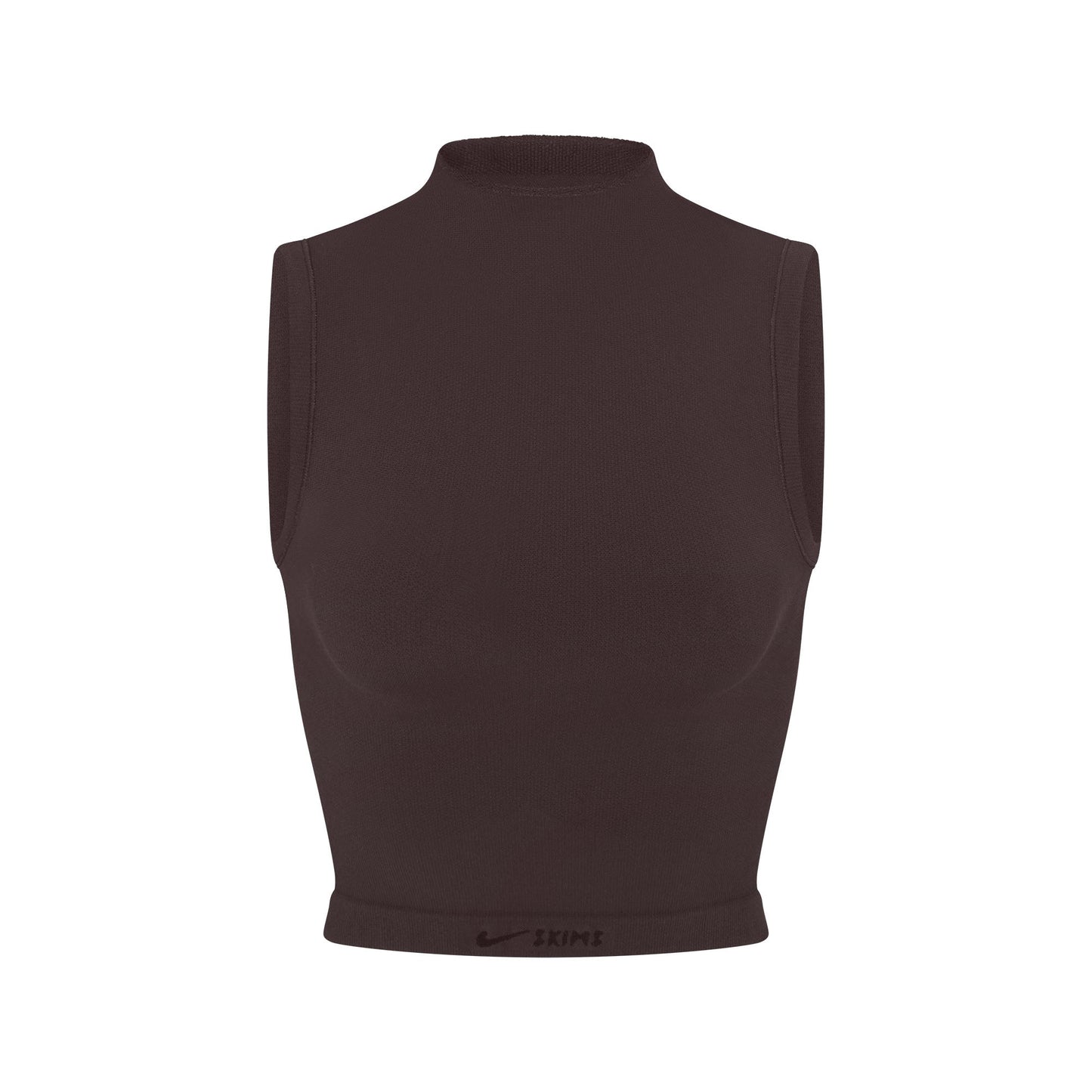 NikeSKIMS VINTAGE SEAMLESS MOCK NECK BRA TOP | PHOENIX