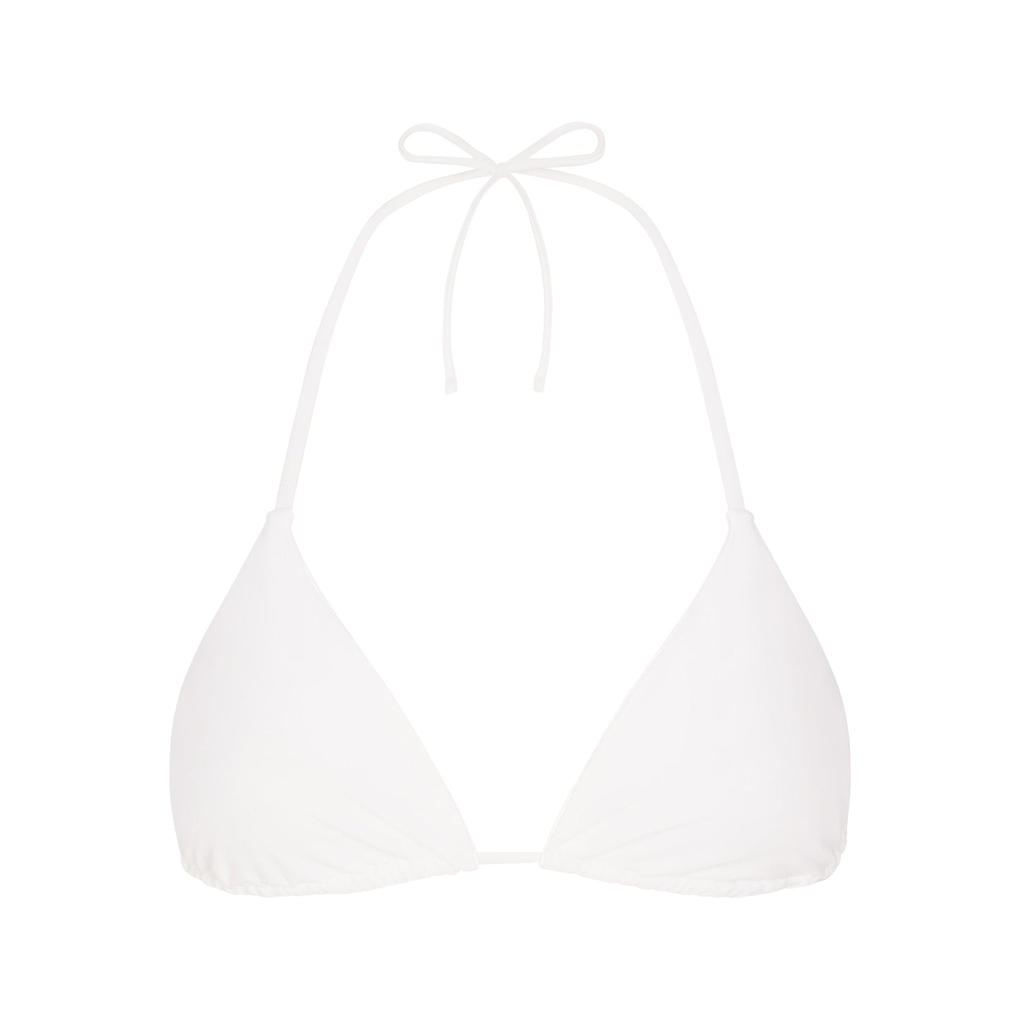 SIGNATURE SWIM TRIANGLE BIKINI TOP | SNOW