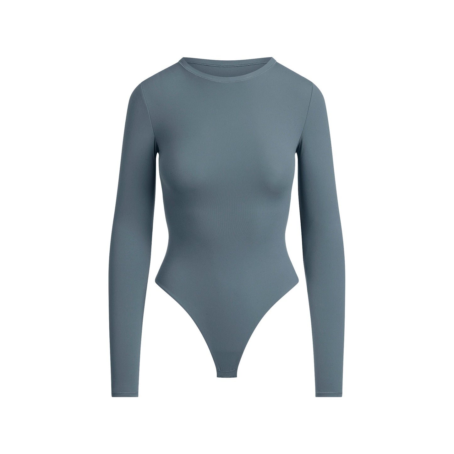 FITS EVERYBODY LONG SLEEVE CREW NECK BODYSUIT | ZIRCON