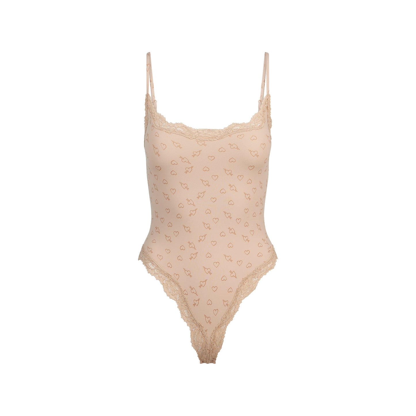 FITS EVERYBODY LACE CAMI BODYSUIT | MICA SKETCHED HEARTS