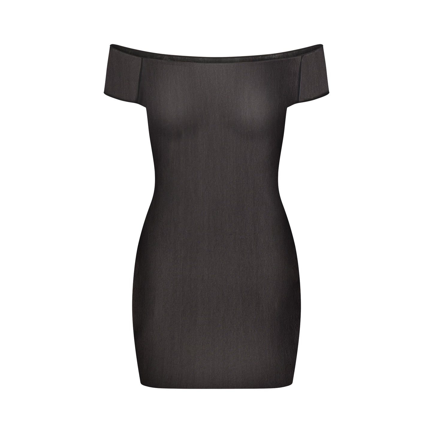 MESH COVER-UPS MINI DRESS | ONYX