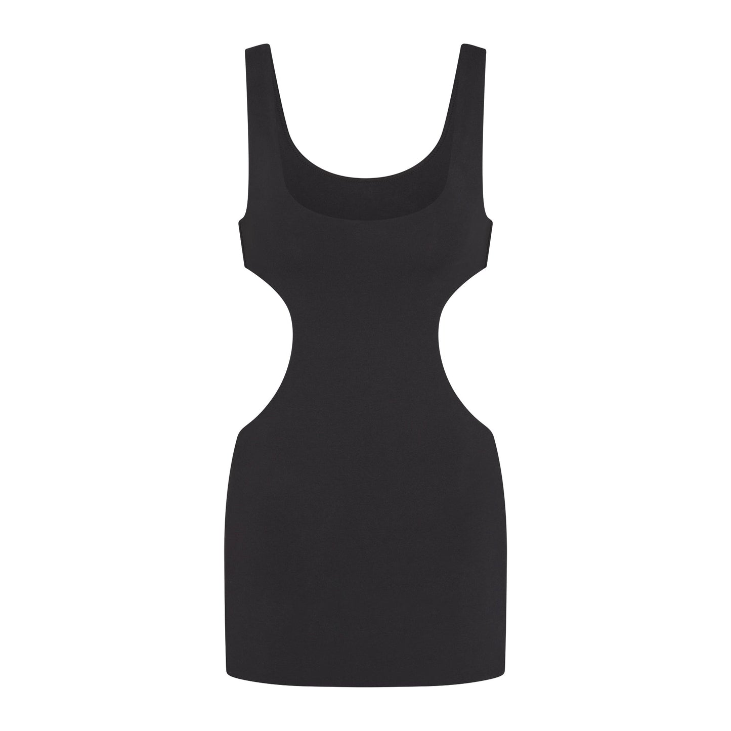 COTTON JERSEY CUT OUT MINI DRESS | SOOT
