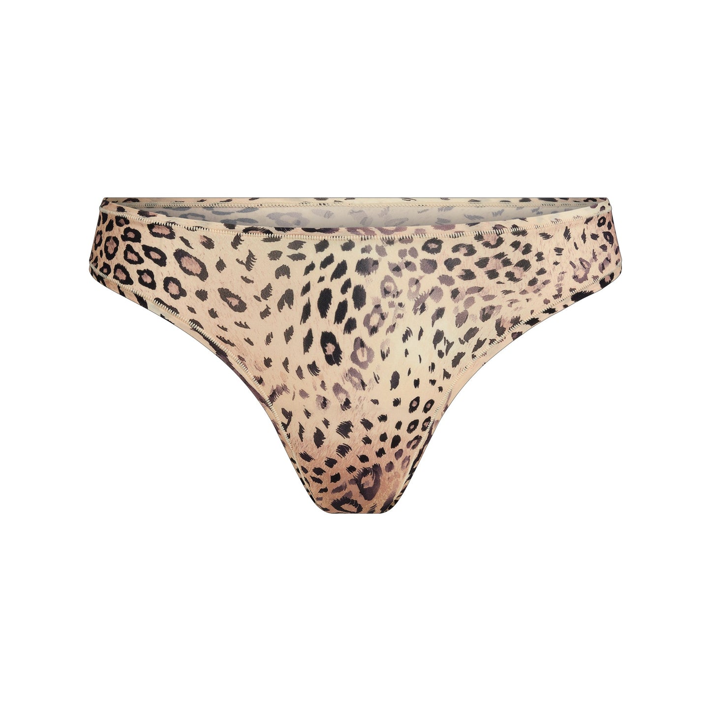 FITS EVERYBODY DIPPED FRONT THONG | SAND MULTI ANIMAL