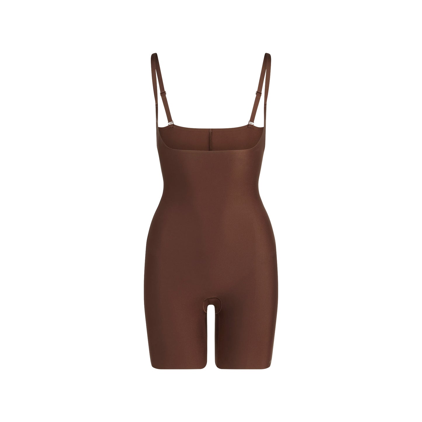 SKIMS BODY CORE SCULPT OPEN BUST MID THIGH BODYSUIT | COCOA