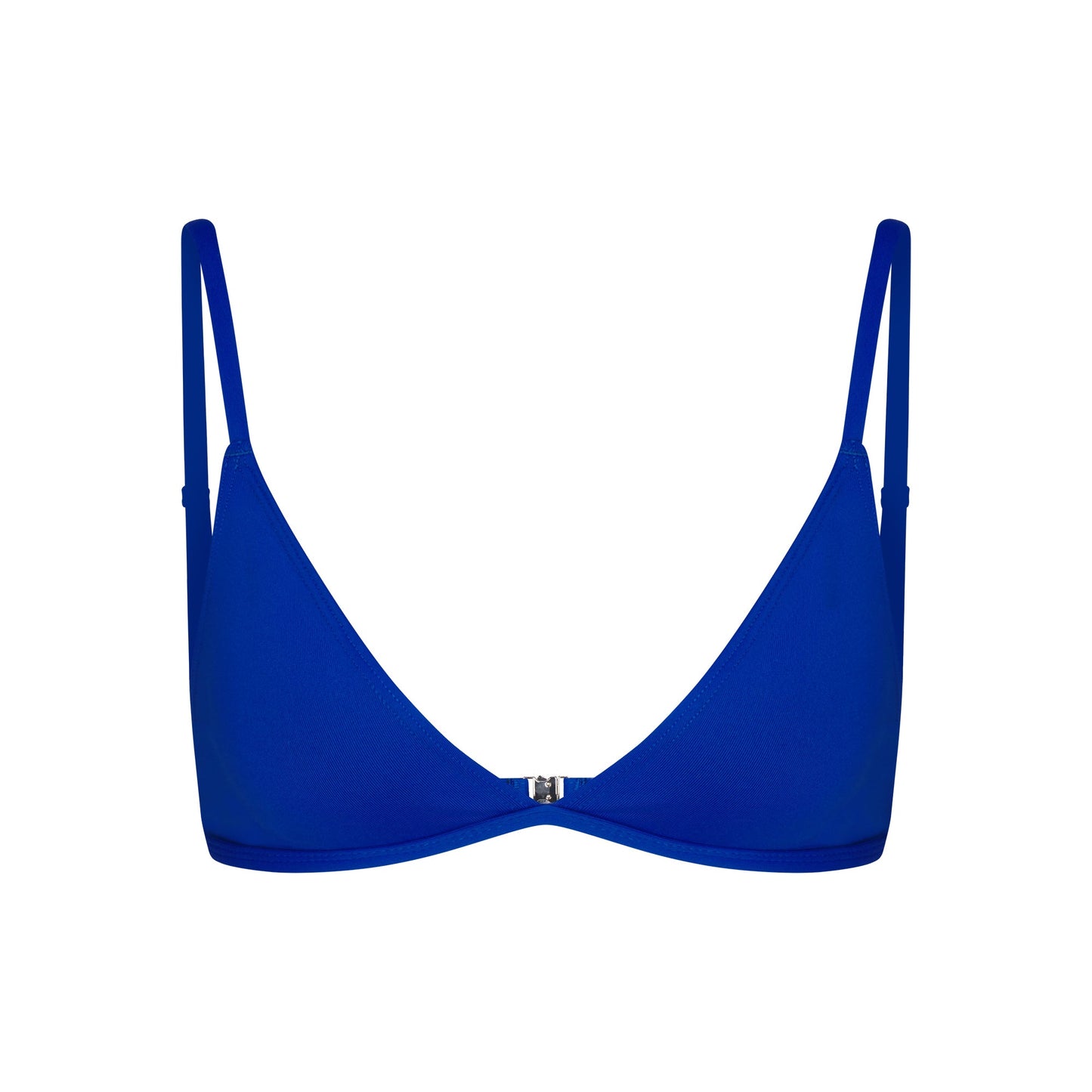 ICONIC SWIM TRIANGLE BIKINI TOP | COBALT