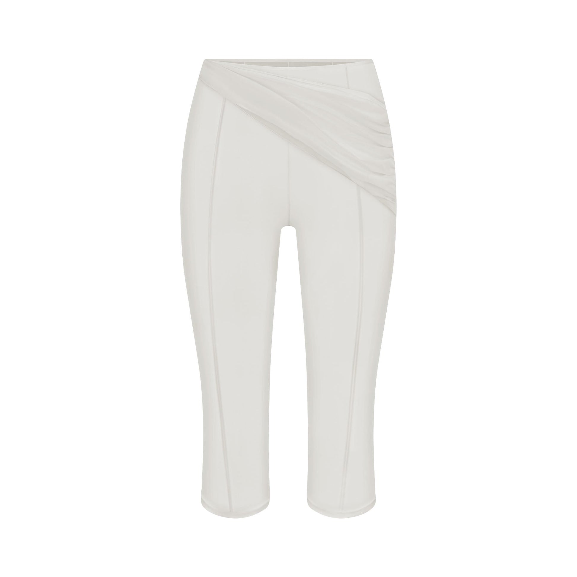 ULTRA FINE MESH DRAPED CAPRI | IVORY