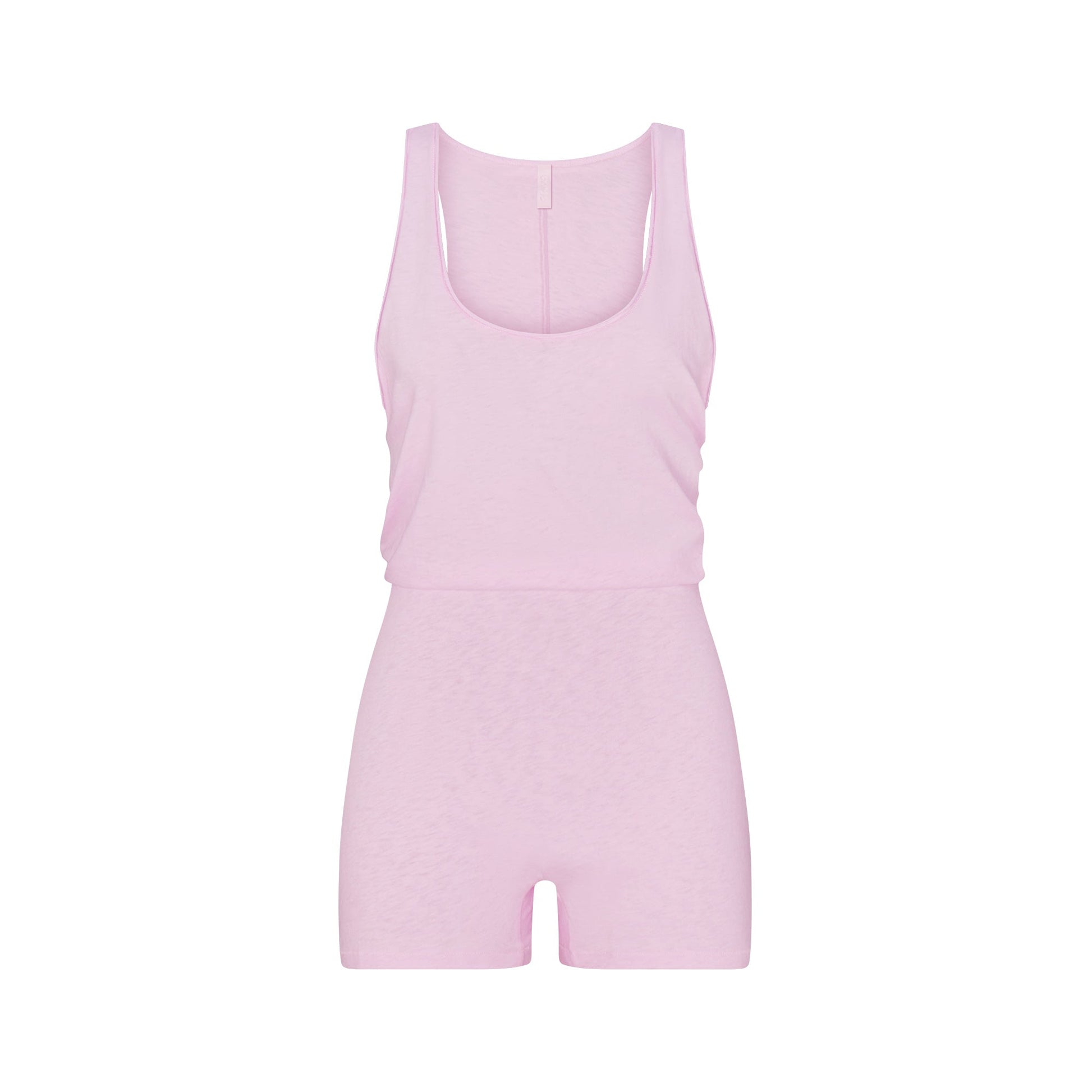 WORN IN JERSEY HEART ONESIE | BABY PINK