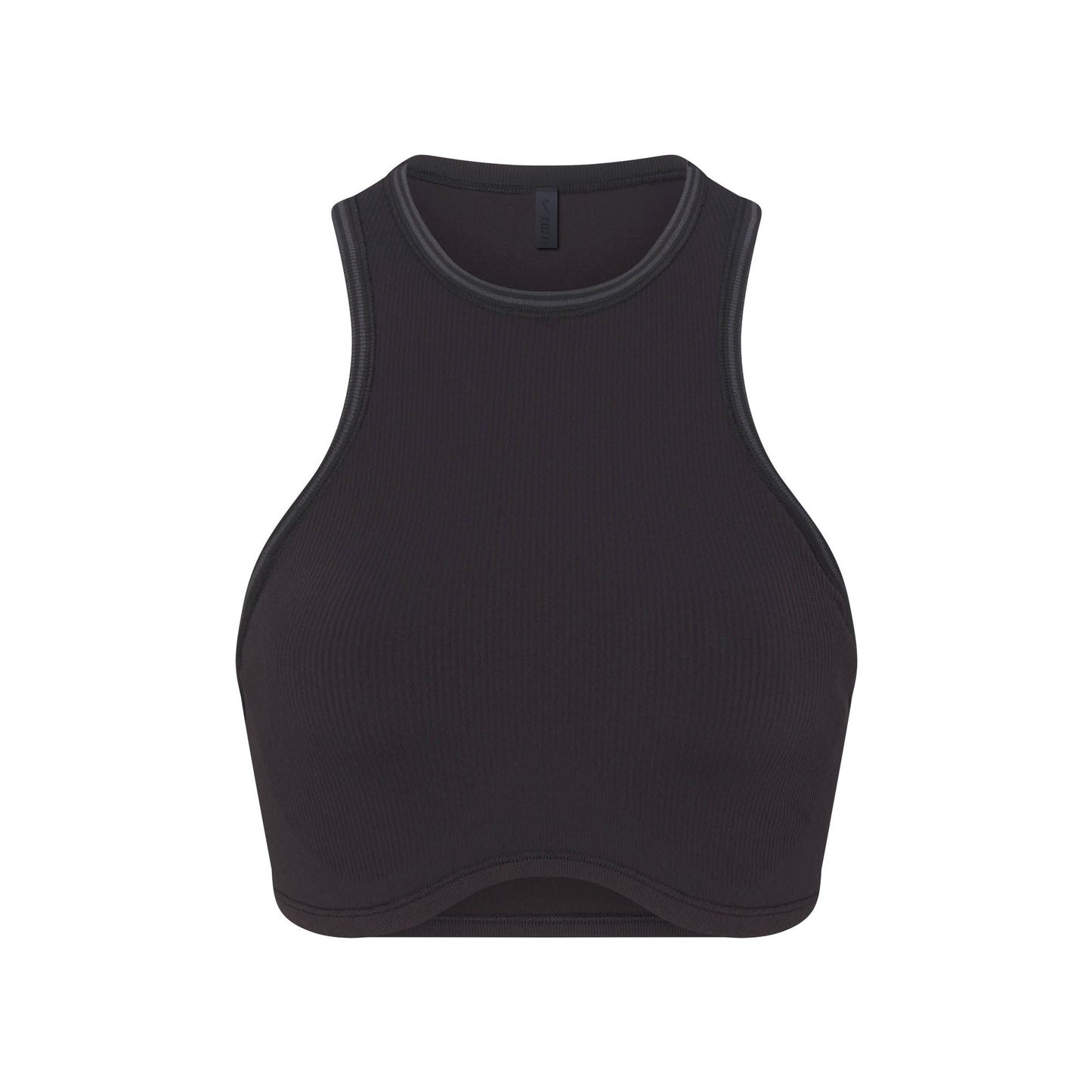 NikeSKIMS RIBBED SEAMLESS RACER FRONT BRA | OBSIDIAN
