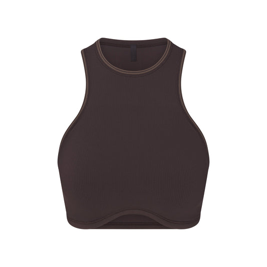 NikeSKIMS RIBBED SEAMLESS RACER FRONT BRA | PHOENIX