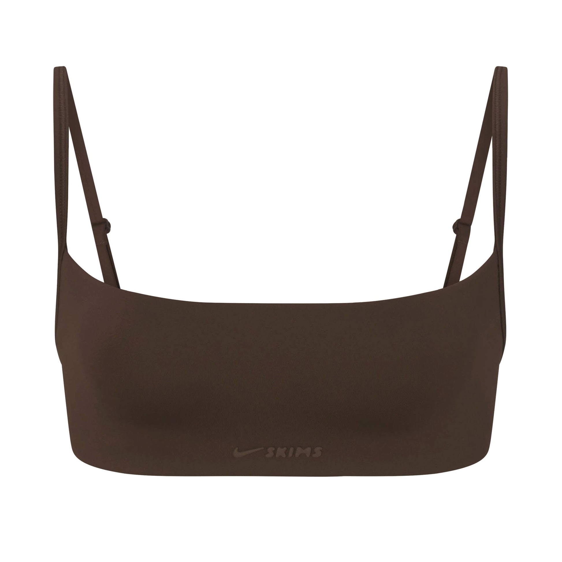 NikeSKIMS MATTE MICRO BRA | DARK SEPIA