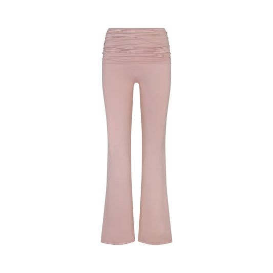 NikeSKIMS MATTE FOLDOVER SLIM FLARE LEGGING | HIMALAYAN