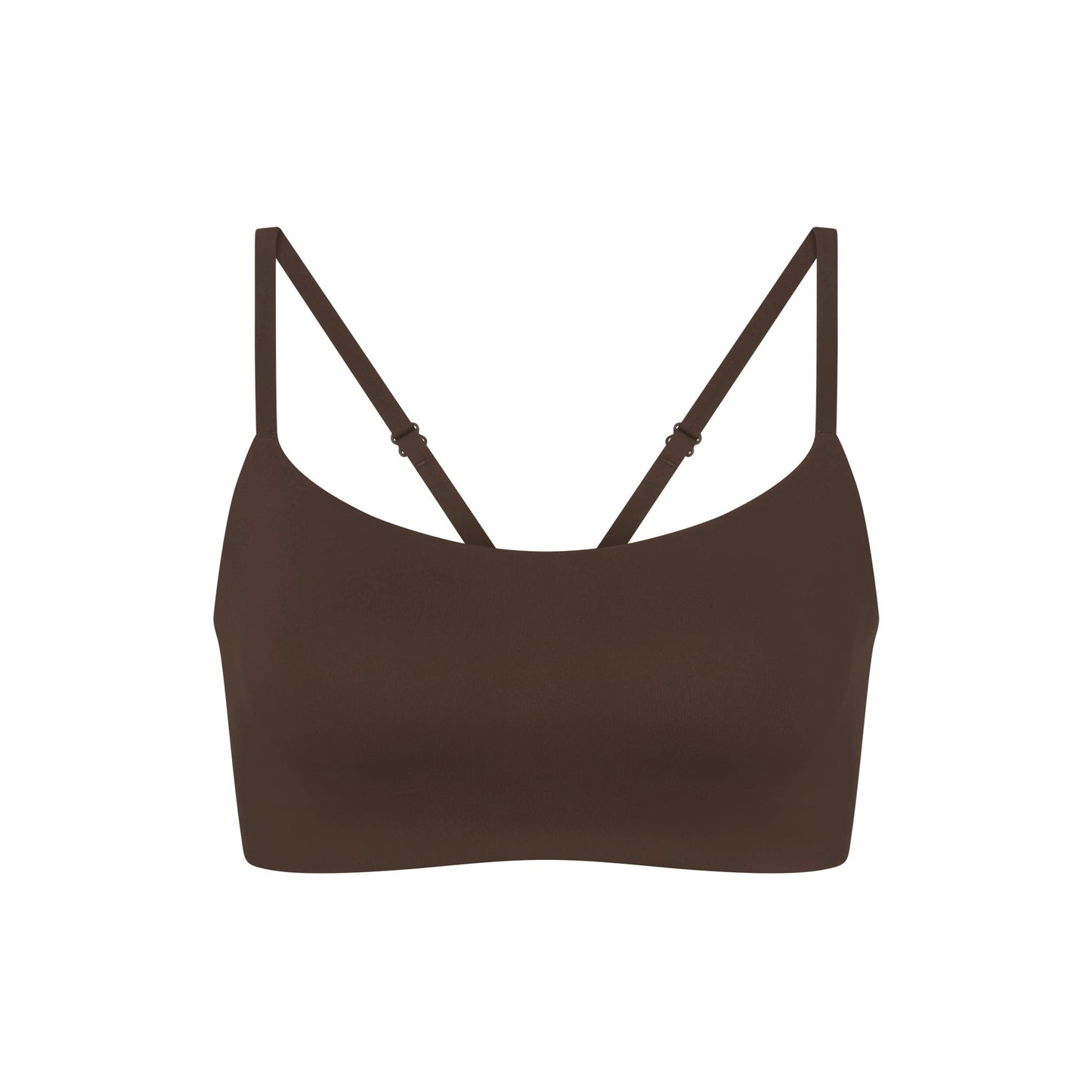 NikeSKIMS MATTE CONTOUR CAMI BRA | DARK SEPIA