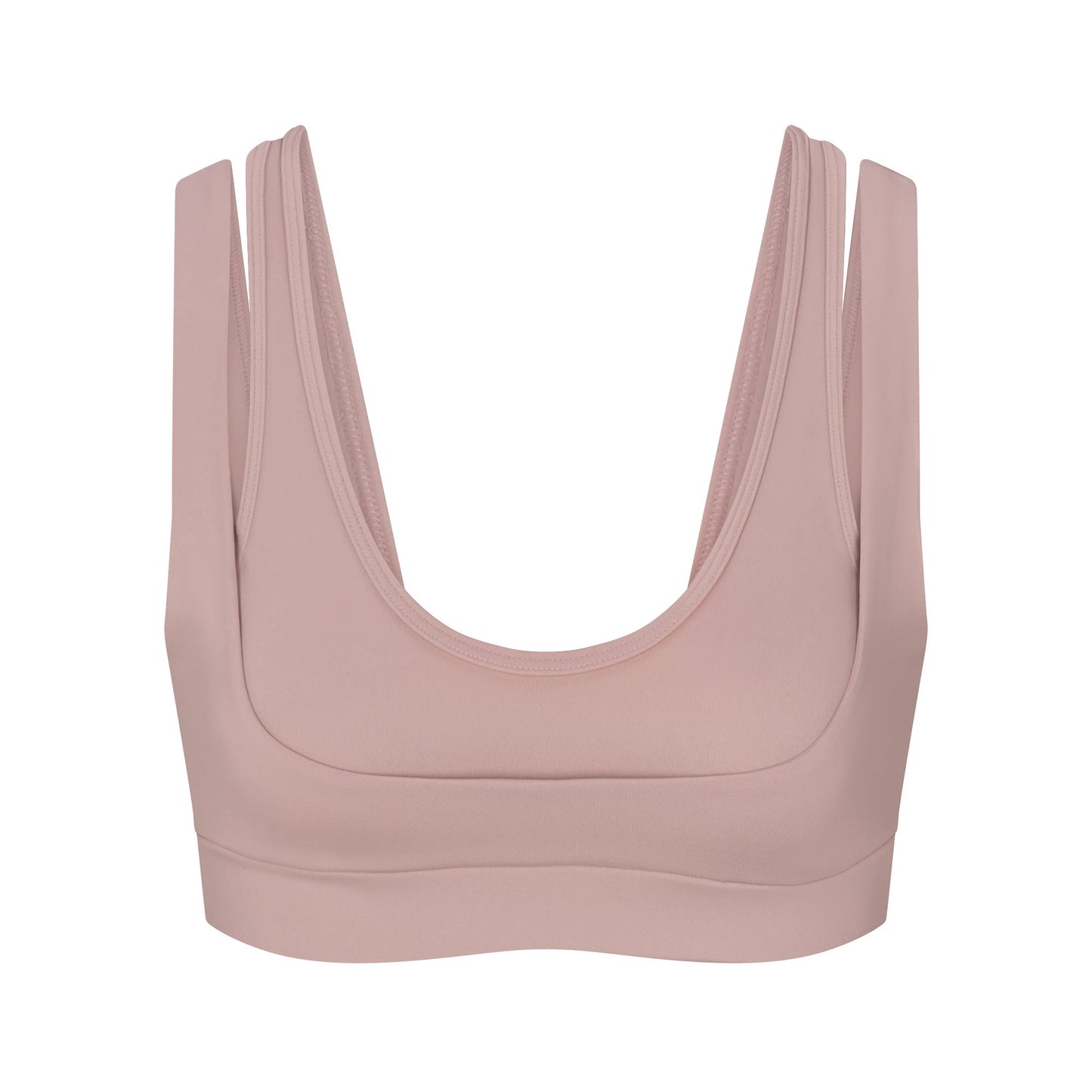 NikeSKIMS MATTE DOUBLE STRAP SCOOP BRA | HIMALAYAN