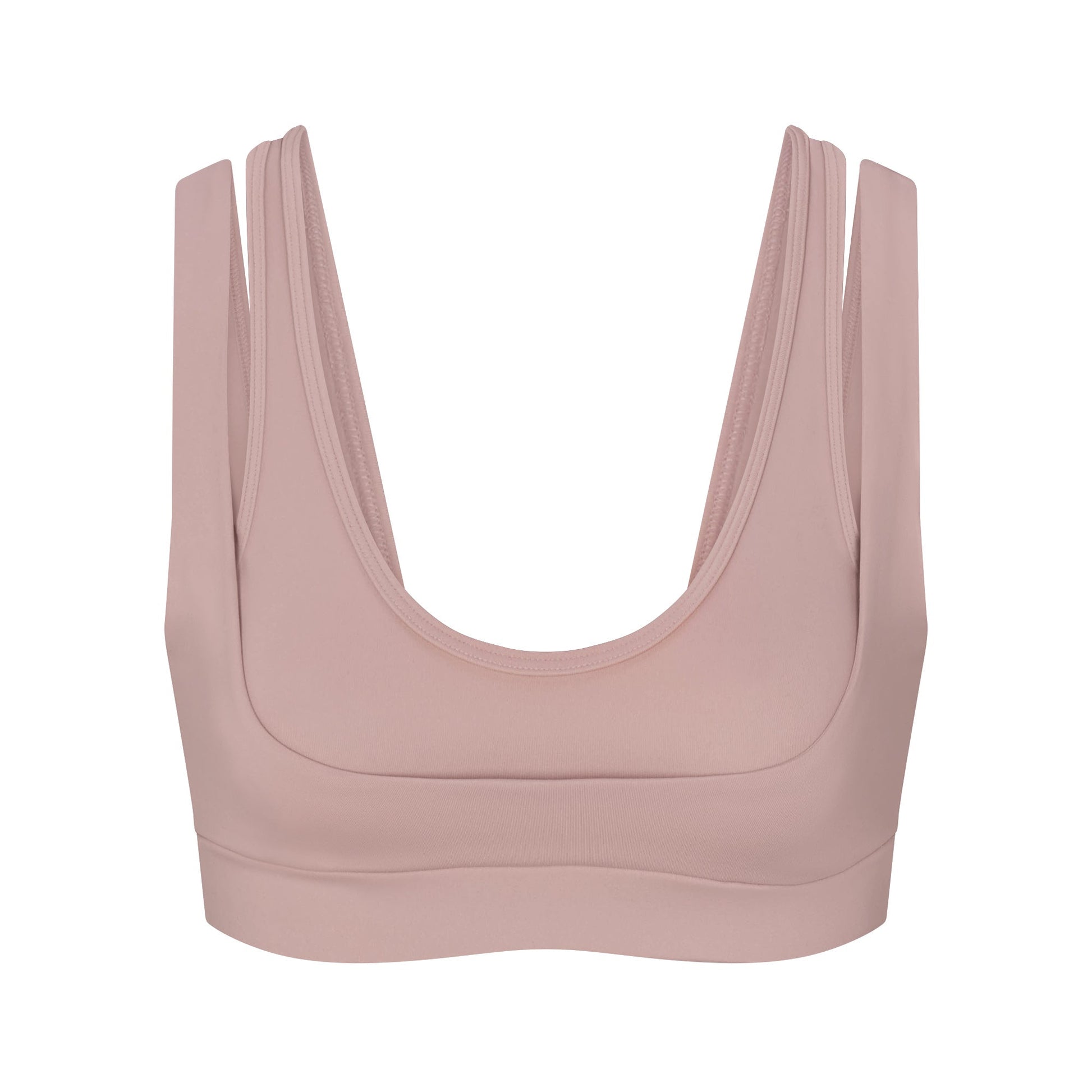 NikeSKIMS MATTE DOUBLE STRAP SCOOP BRA | HIMALAYAN
