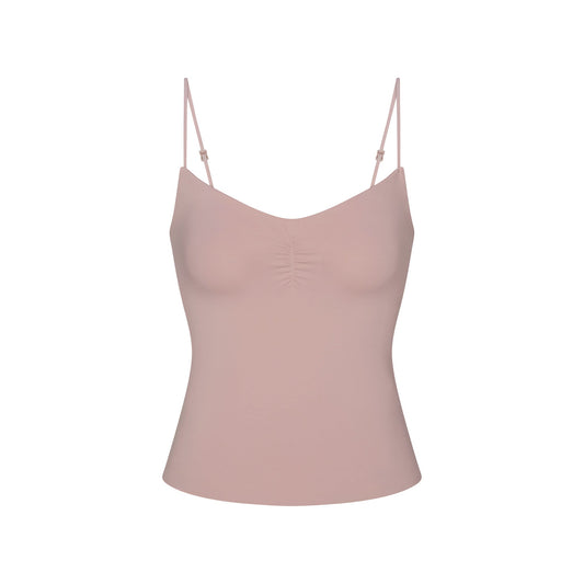 NikeSKIMS MATTE SHIRRED FRONT TANK | HIMALAYAN