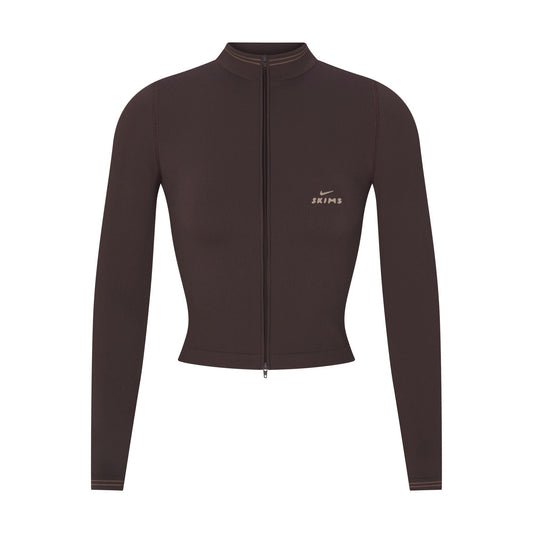 NikeSKIMS RIBBED SEAMLESS ZIP UP CROP JACKET | PHOENIX