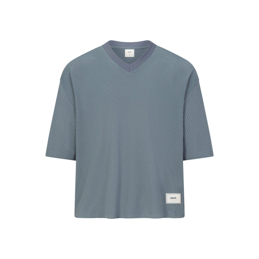 MESH APPAREL MENS CROPPED JERSEY | ZIRCON