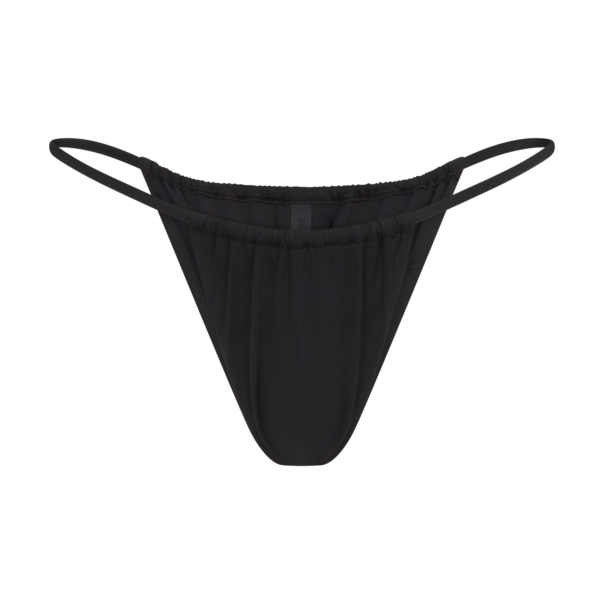 SIGNATURE SWIM STRING BIKINI BOTTOM | ONYX