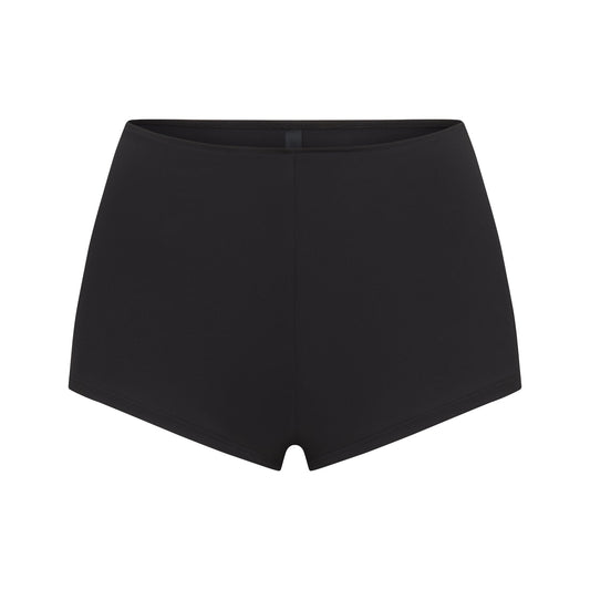 SIGNATURE SWIM SHORT BIKINI BOTTOM | ONYX