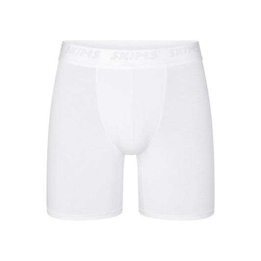 SKIMS STRETCH MENS 5" BOXER BRIEF | CHALK
