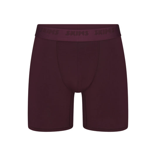 SKIMS STRETCH MENS 5" BOXER BRIEF | CURRANT
