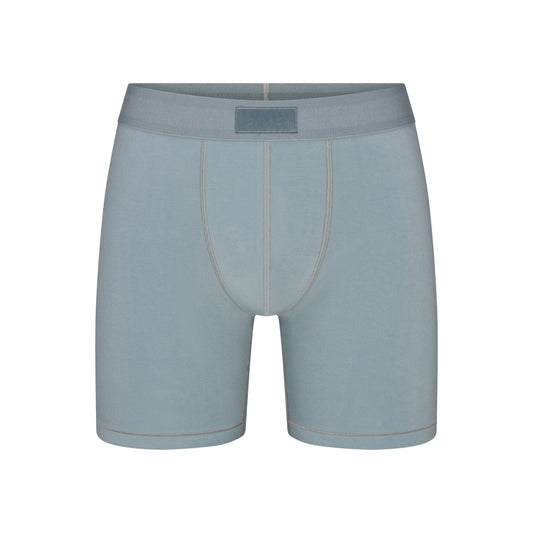 SKIMS COTTON MENS 5" BOXER BRIEF | SKY