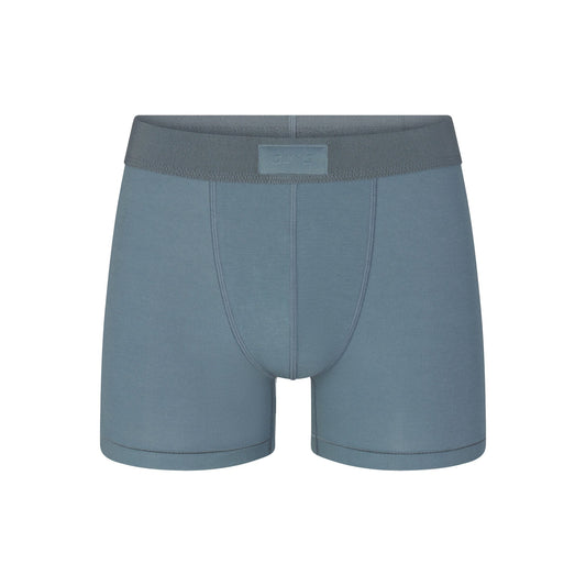 SKIMS COTTON MENS 3" BOXER BRIEF | KYANITE