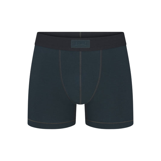 SKIMS COTTON MENS 3" BOXER BRIEF | VERDANT