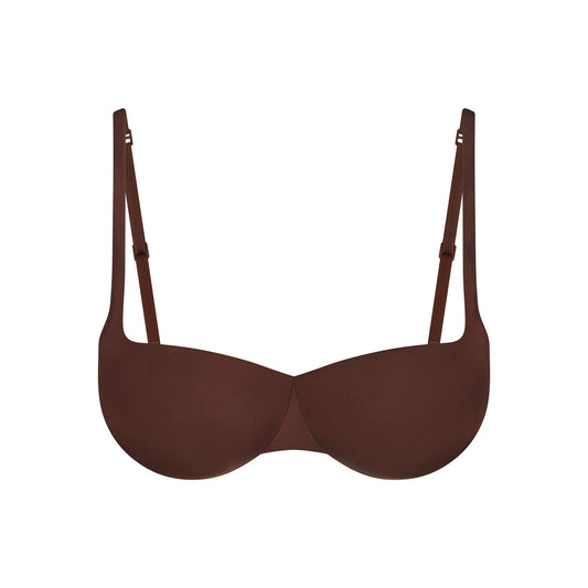 SKIMS ULTIMATE BALCONETTE PUSH-UP BRA | COCOA