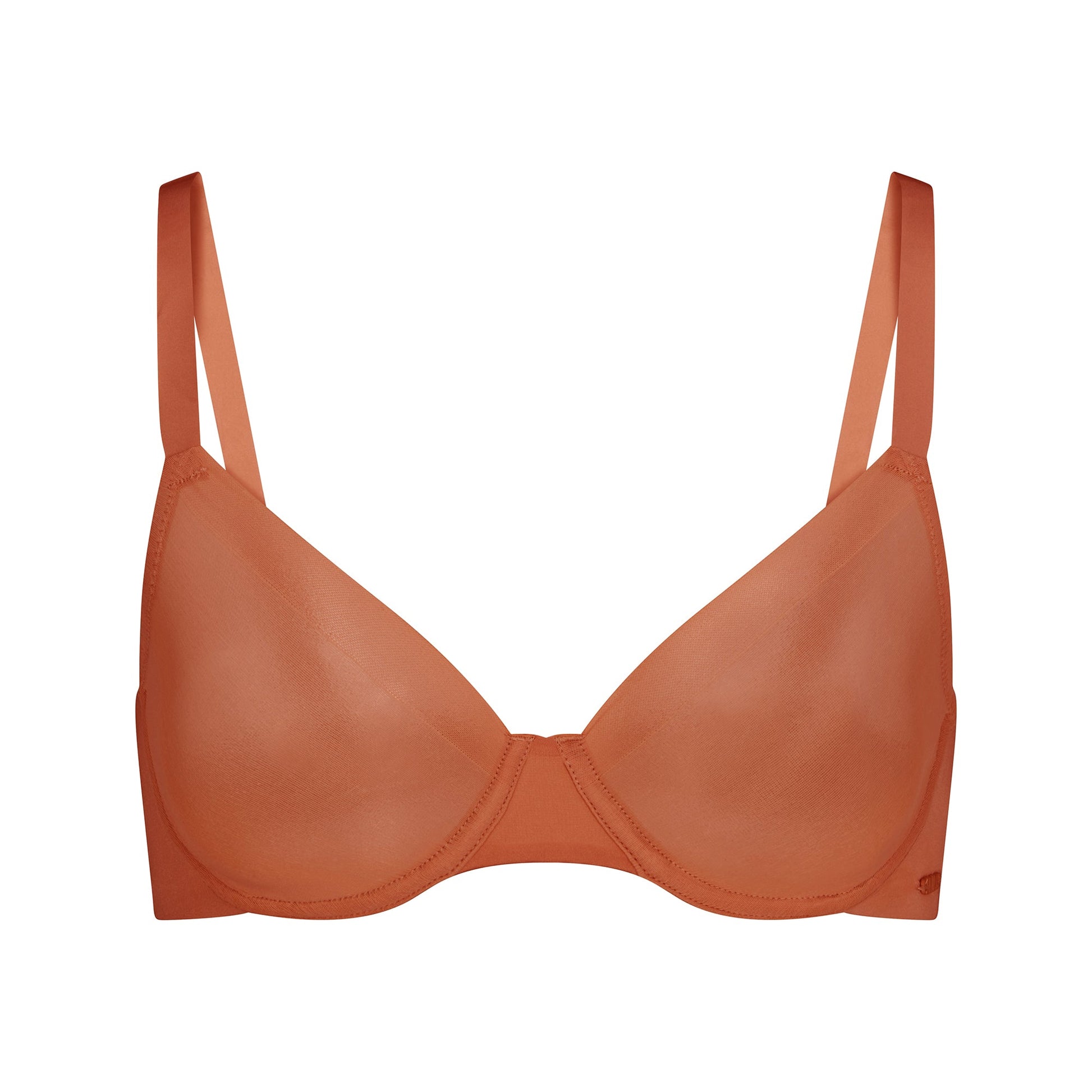NO SHOW UNLINED DEMI BRA | BRONZE