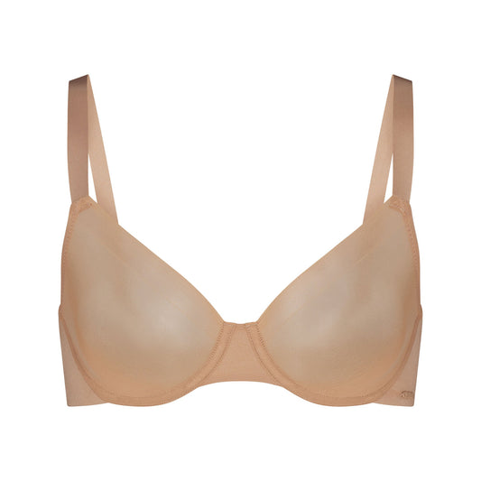 NO SHOW UNLINED DEMI BRA | CLAY