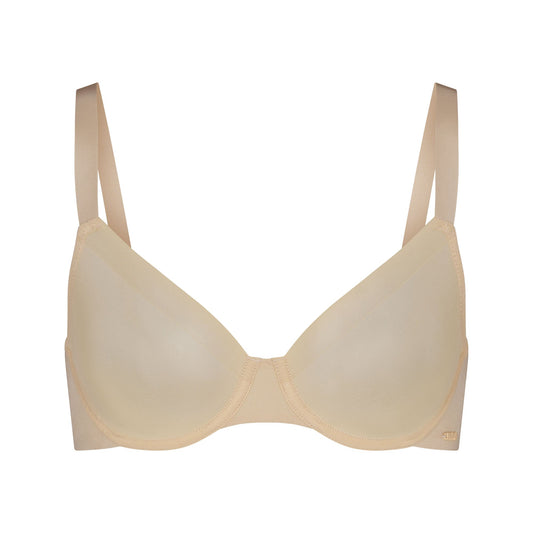 NO SHOW UNLINED DEMI BRA | SAND