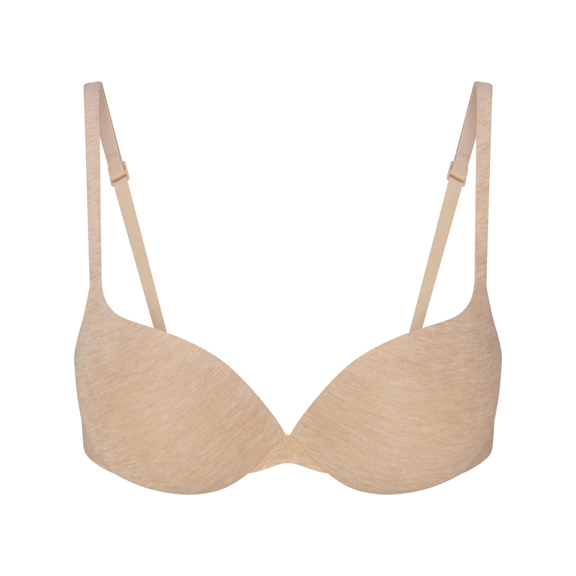 EVERYDAY COTTON ULTIMATE TEARDROP PUSH-UP BRA | CLAY HEATHER