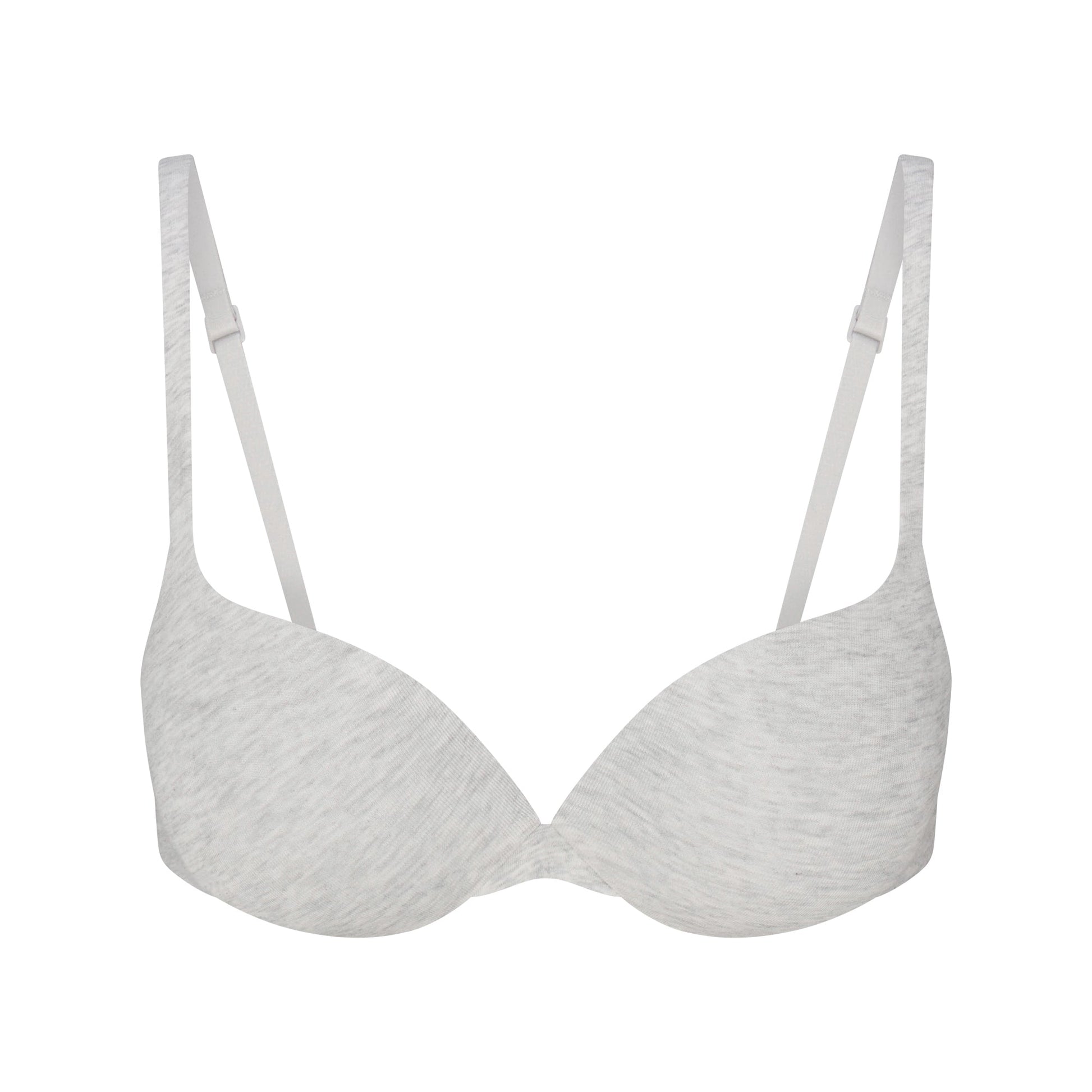 EVERYDAY COTTON ULTIMATE TEARDROP PUSH-UP BRA | LIGHT HEATHER GREY