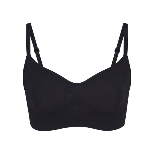 SEAMLESS SCULPT BRALETTE | ONYX