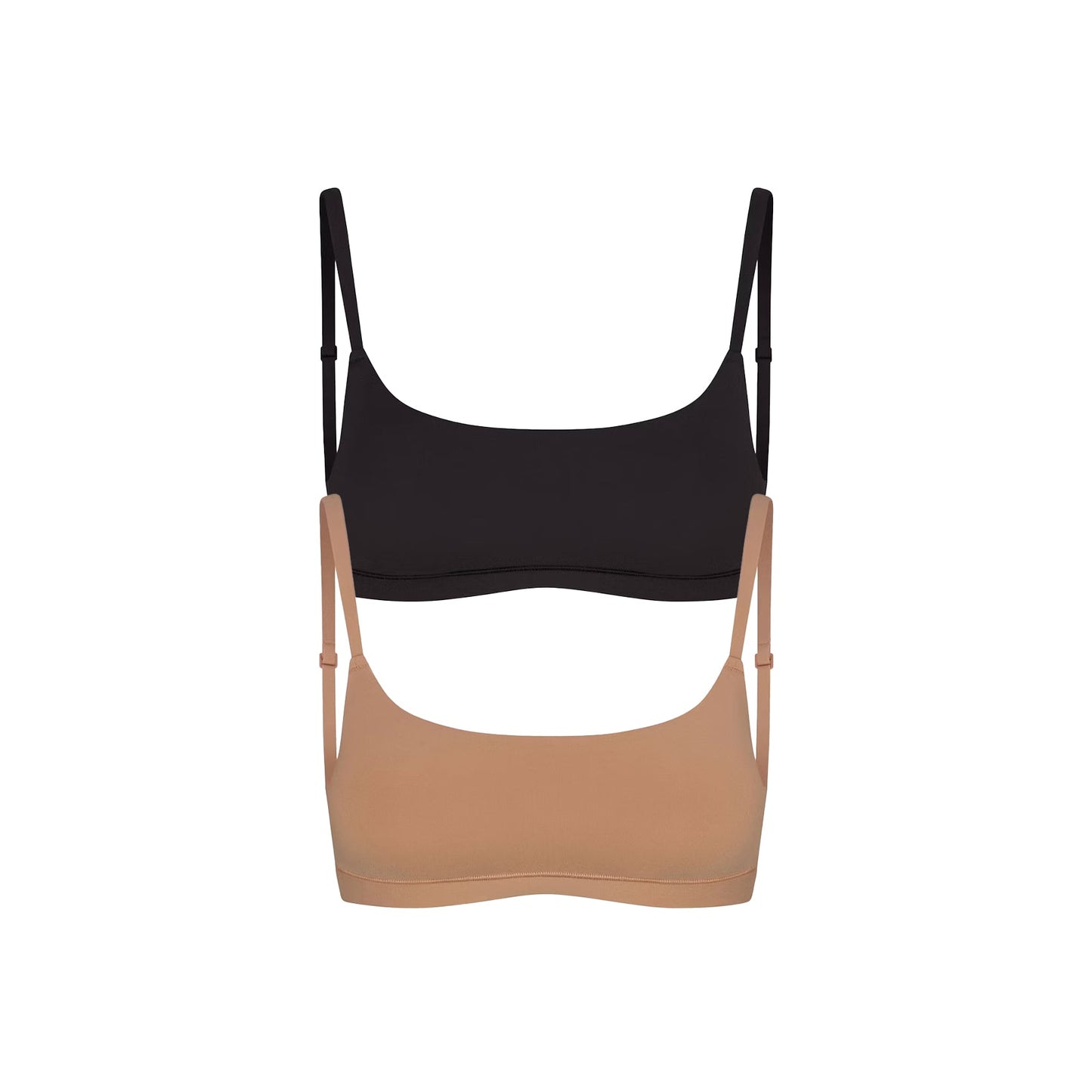 FITS EVERYBODY SCOOP BRALETTE 2-PACK | SIENNA AND ONYX