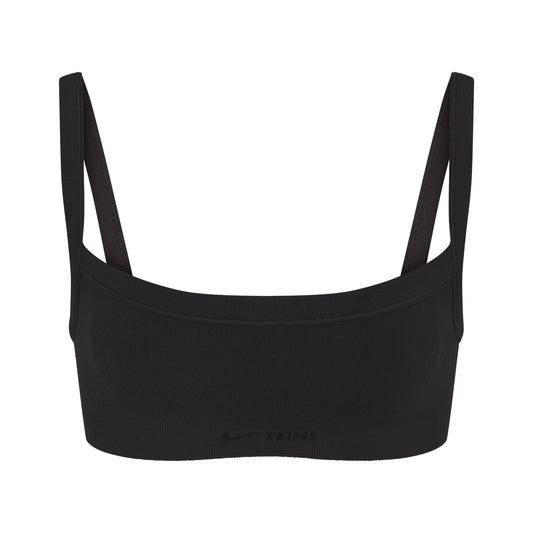 NikeSKIMS VINTAGE SEAMLESS CAMI BRA | OBSIDIAN