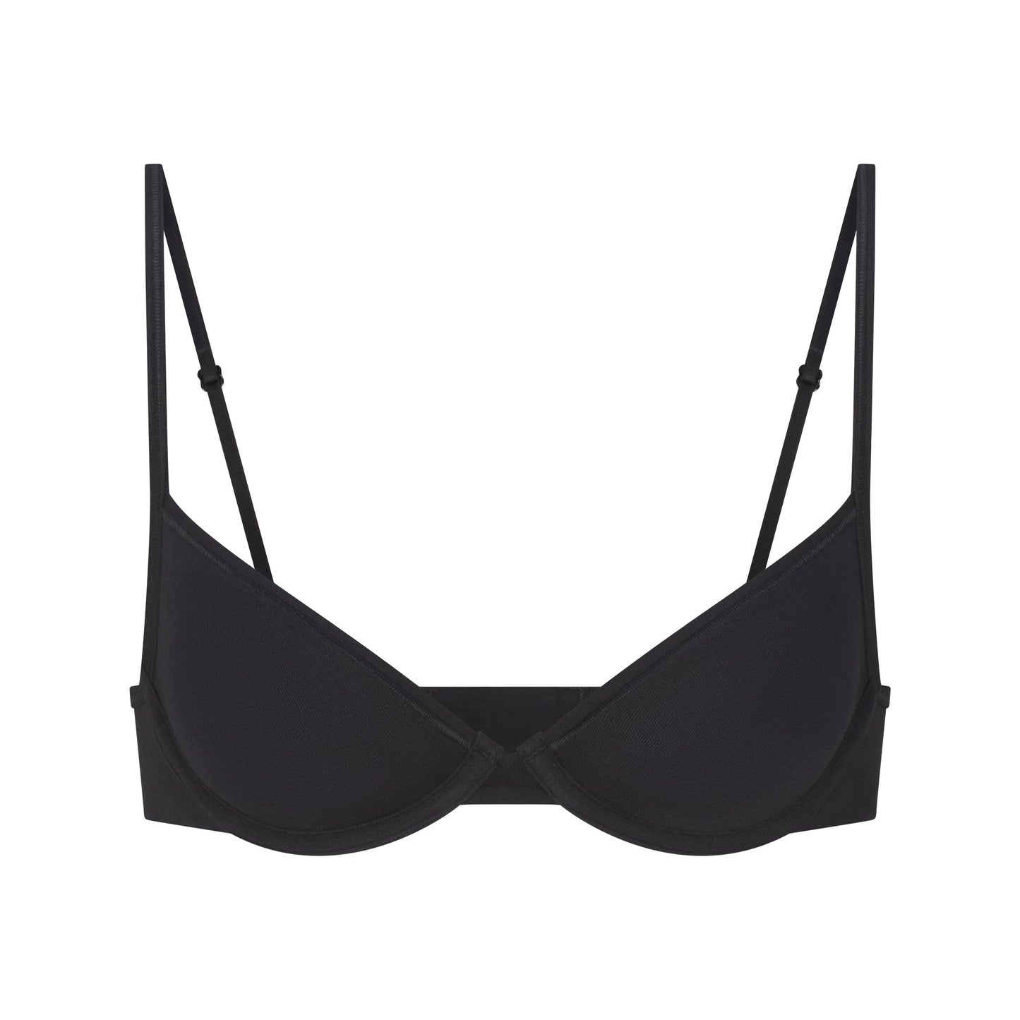 EVERYDAY COTTON UNLINED DEMI BRA | ONYX