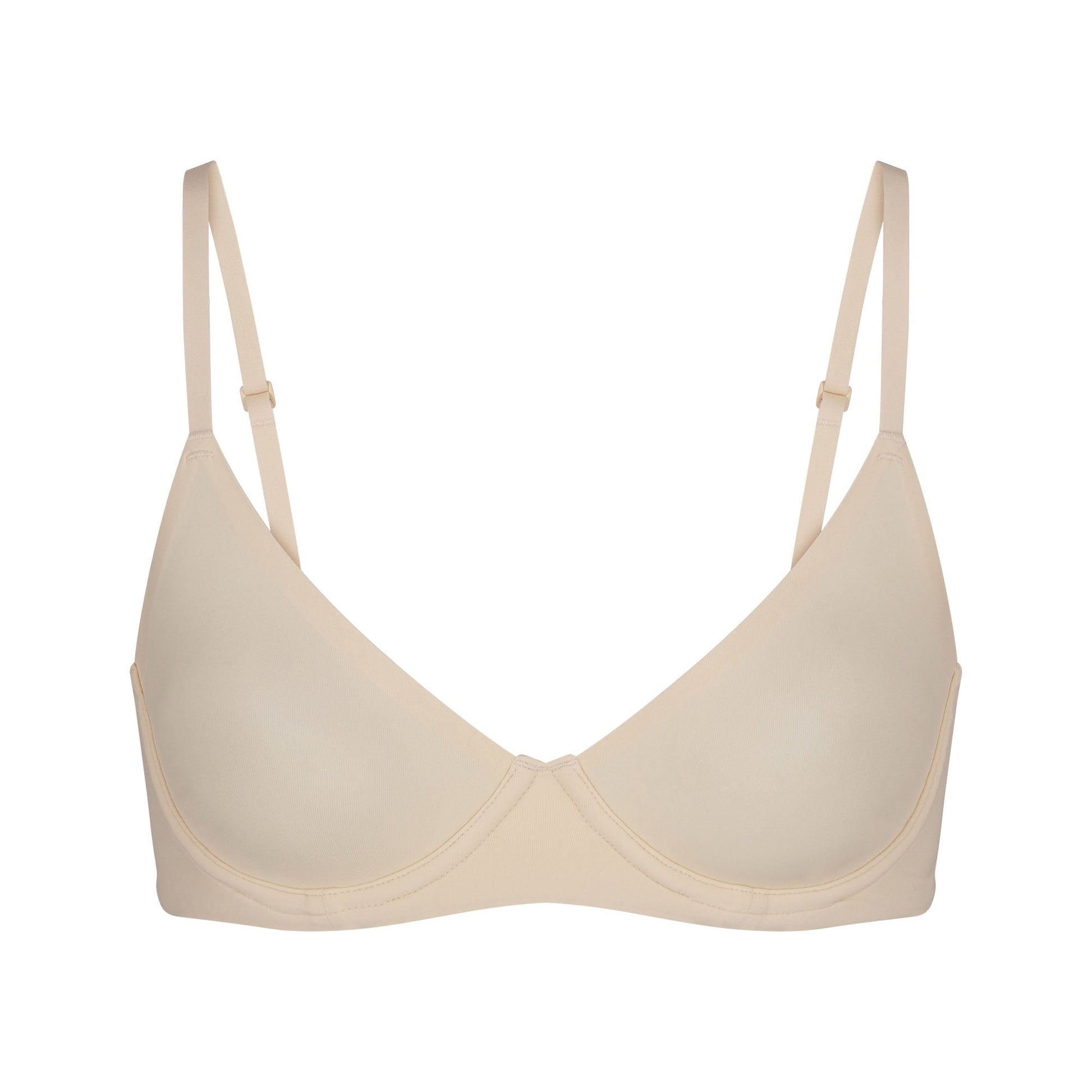 FITS EVERYBODY UNLINED DEMI BRA | SAND