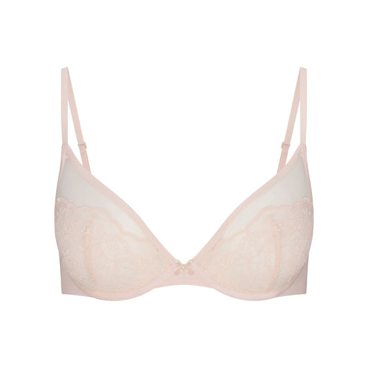 SKIMS LACE UNLINED DEMI BRA | PRIMROSE