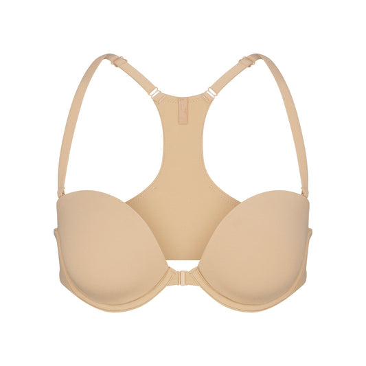 FITS EVERYBODY RACERBACK DEMI BRA | CLAY