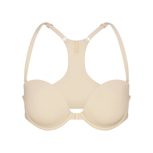 FITS EVERYBODY RACERBACK DEMI BRA | SAND