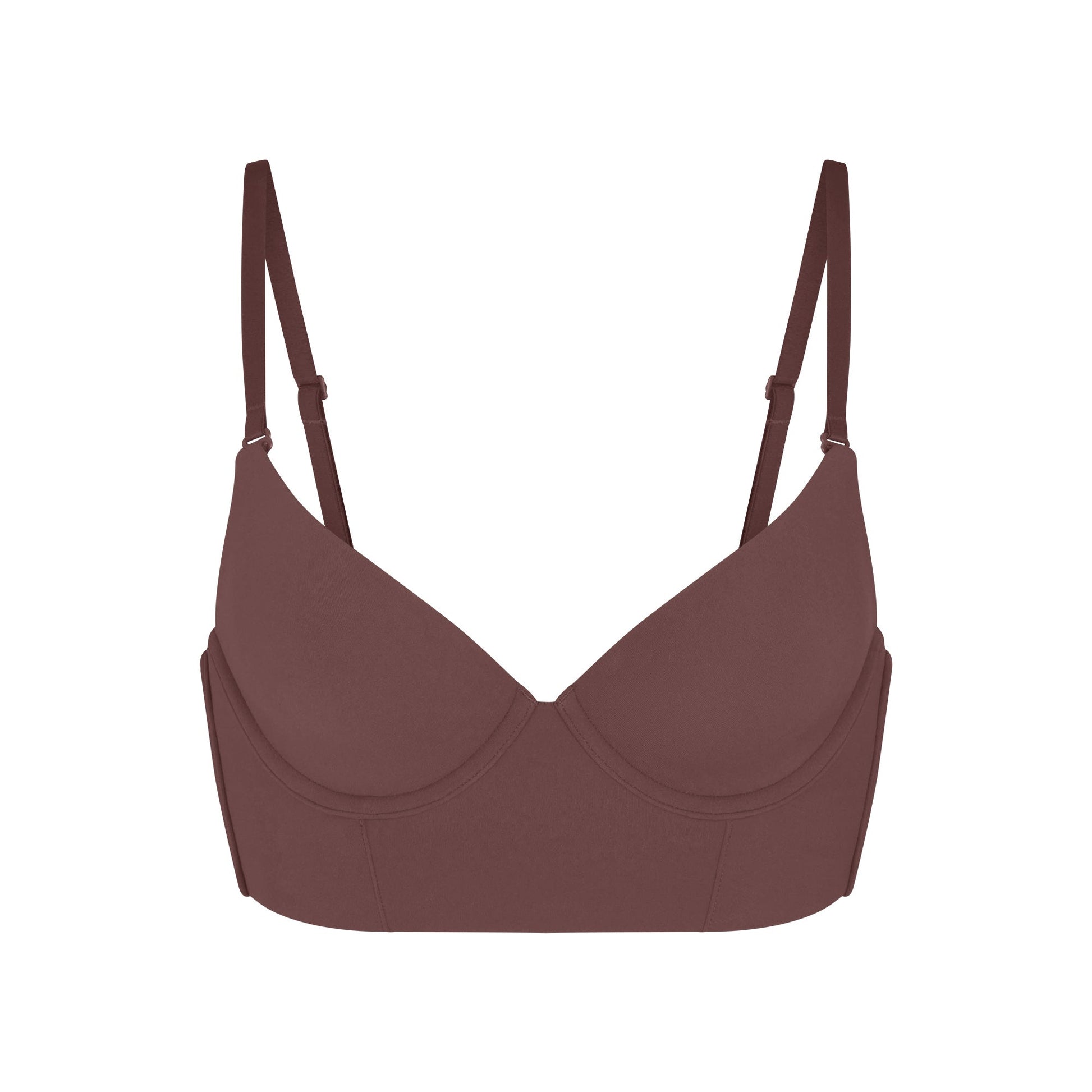 FITS EVERYBODY LOW BACK LONGLINE BRA | COCOA