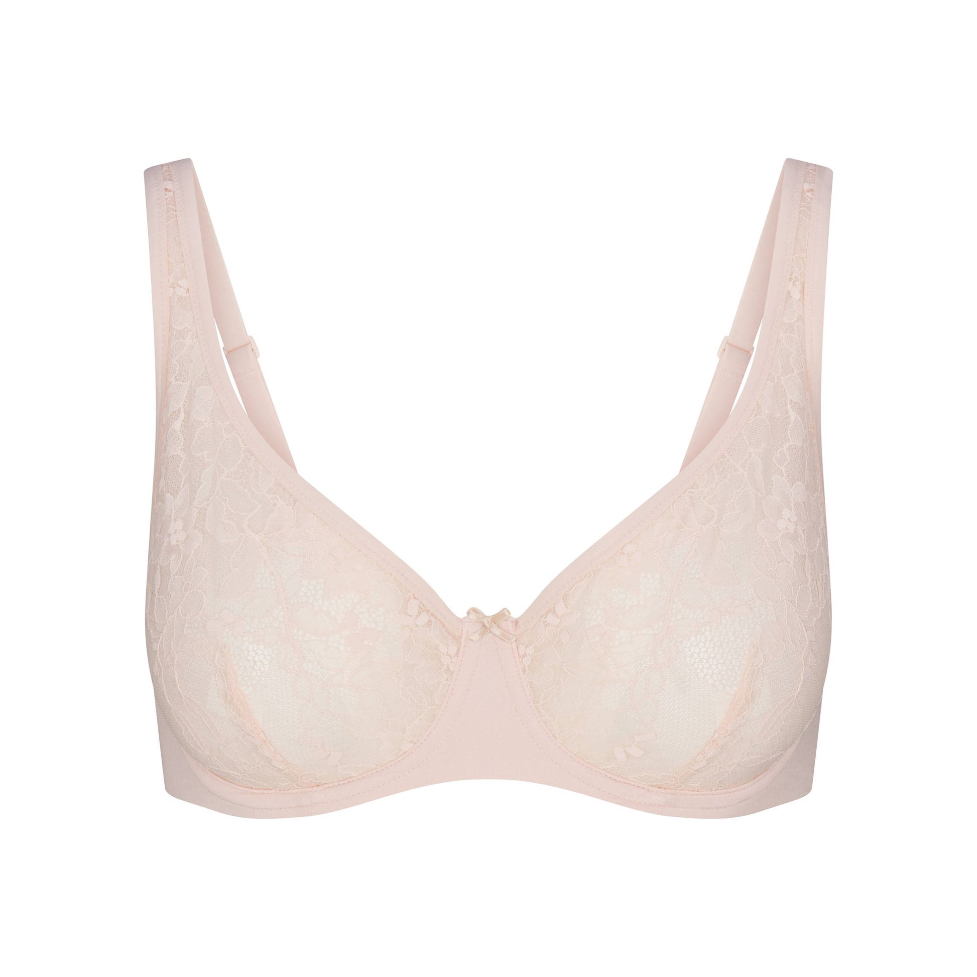 SKIMS LACE UNLINED MINIMIZER BRA | PRIMROSE